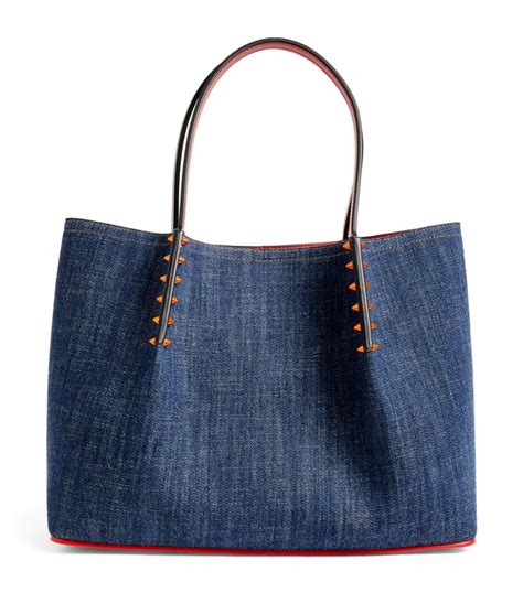 christian louboutin denim bag.